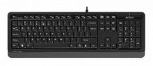 Клавиатура проводная A4TECH Fstyler FK10 USB Multimedia, черная/серая (1/20) (FK10 GREY)