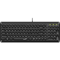 Клавиатура проводная GENIUS SlimStar Q200 (31310020412), черный (1/20)
