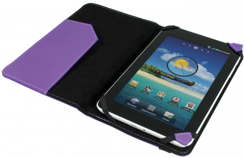Чехол DEFENDER для планшета Booky (purple) uni 10.1", фиолетовый, кожзам (1/20) фото 4