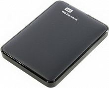 Внешний HDD  WD  1 TB  Elements SE Portable чёрный, 2.5", USB 3.0 (WDBUZG0010BBK-WESN)