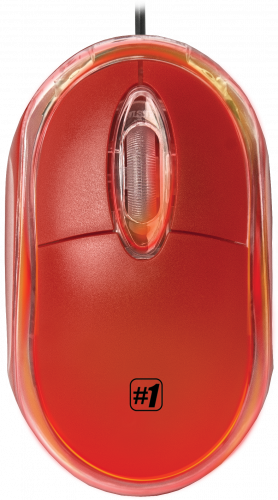 яМышь DEFENDER MS-900, красный, USB, проводная, 3 кнопки, блистер (1/40) (52901) фото 6