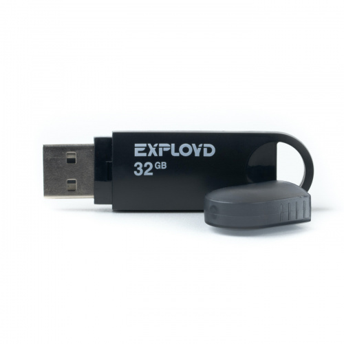 Флеш-накопитель USB  32GB  Exployd  570  чёрный (EX-32GB-570-Black) фото 2