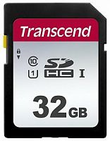 Карта памяти SDHC  32GB  Transcend 300S UHS-I U1 (TS32GSDC300S)