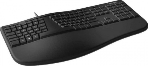 Комплект беспроводной Клавиатура + Мышь MICROSOFT Ergonomic Keyboard Kili & Mouse LionRock 4, USB, Busines, черная   (RJY-00011) фото 2
