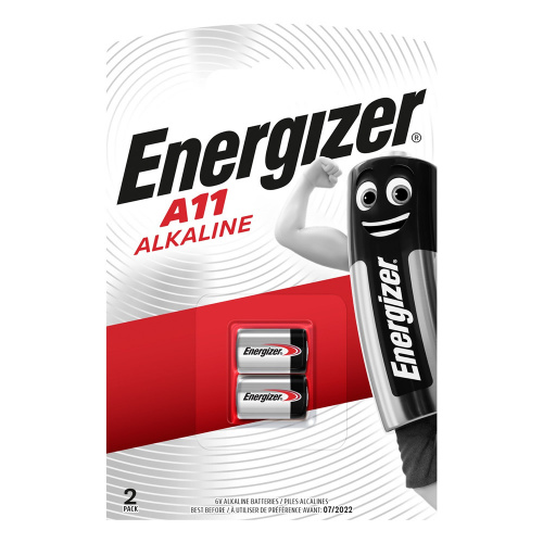 Элемент питания ENERGIZER  A11 Alkaline (2бл) (20/200) (7638900394498)