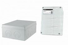 Распаячная коробка ОП 240х195х90мм, крышка, IP44, кабельные ввода d28-3 шт., d37-2 шт., TDM (SQ1401-1271)