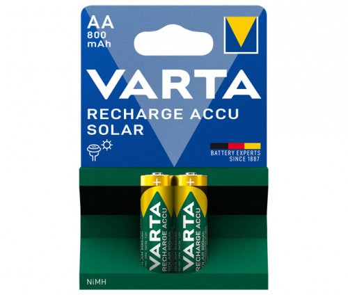 Аккумулятор VARTA R6 R2U (800 mAh) Solar (2 бл)  (2/20/200) (56736101402)