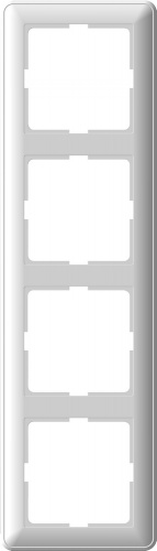 Рамка 4-м WESSEN59 бел. Systeme Electric KD-4-18 (1/15/90)