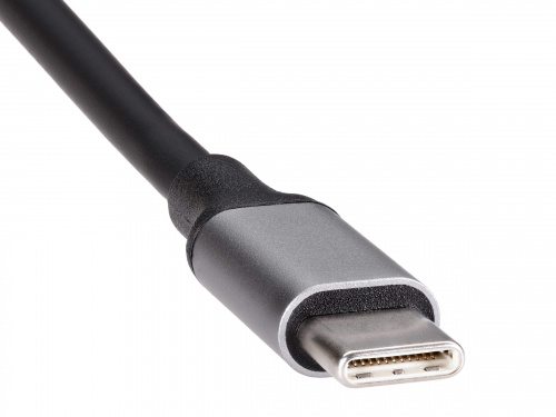 USB-концентратор Type-Cm -->HDMI A(f) 4K@30Hz+USB3.0+USB2.0+RJ45+TF+CD+PD,VCOM, Alum Shell, VCOM<CU4351> (1/100) фото 7