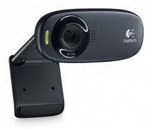 Веб-камера Logitech HD Webcam C310 USB2.0 с микрофоном, черный (1/8) (960-001065)