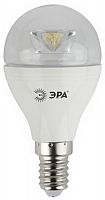 Лампа светодиодная ЭРА STD LED P45-7W-827-E14-Clear E14 / Е14 7Вт шар теплый белый свет (1/60) (Б0017241)