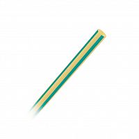 Термоусаживаемая трубка SMARTBUY 6/3, желто-зеленая, 1 метр (50/500)