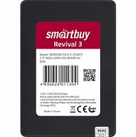 Внутренний SSD  Smart Buy  960GB  Revival 3, SATA-III, R/W - 550/480 MB/s, 2.5", Phison PS3111-S11T, TLC 3D NAND (SB960GB-RVVL3-25SAT3)