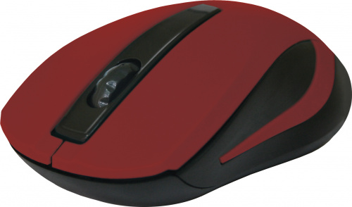 Беспроводная мышь DEFENDER MM-605, 3 кнопки,1200dpi, USB, красный (1/40) (52605) фото 7