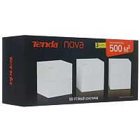 Mesh-комплект TENDA nova MW6-3, AC1200, 3-х роутеров, 2 x 10/100/1000Mbps RJ45 ports, белый (1/6) (MW6(3-PACK))