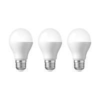 Лампа светодиодная REXANT Груша A60 15.5 Вт E27 1473 Лм 2700K теплый свет (3 шт./уп.) (3/18) (604-008-3)
