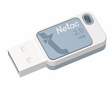 Флеш-накопитель USB  64GB  Netac  UA31  голубой (NT03UA31N-064G-20BL)