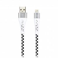 Кабель Smartbuy USB -8pin CHESS серый, 2 А, 1 м (ik-512CSS gray)