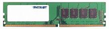 яПамять  4GB  Patriot, DDR4, DIMM-288, 2400 MHz, 19200 MB/s, CL17, 1.2 В (PSD44G240082)