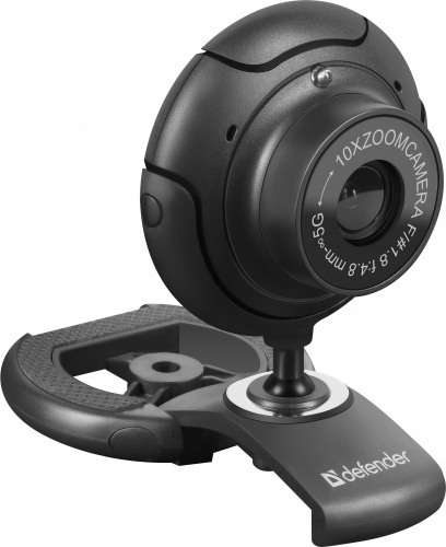 Веб-камера DEFENDER C-2525HD, 2 Мп., USB 2.0, встроен. Микрофон, черный (1/50) (63252) фото 5