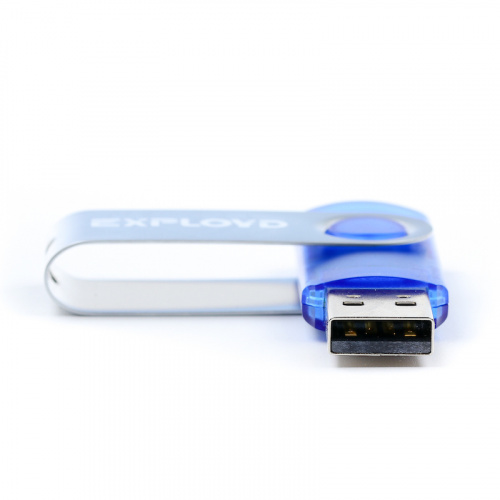 Флеш-накопитель USB  128GB  Exployd  530  синий (EX-128GB-530-Blue) фото 7