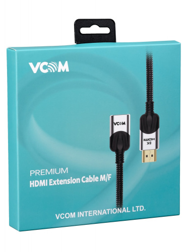 Кабель удлинительный HDMI 2.1v, 8K@60Hz, 1m VCOM <CG516M-1.0> (1/40) фото 2