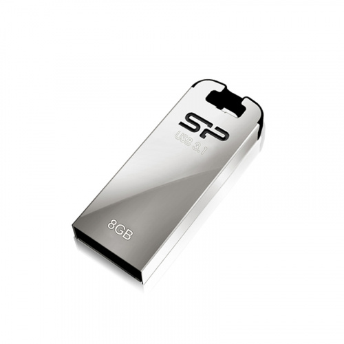 Флеш-накопитель USB 3.0  8GB  Silicon Power  Jewel J10  серебро (SP008GBUF3J10V1K) фото 2