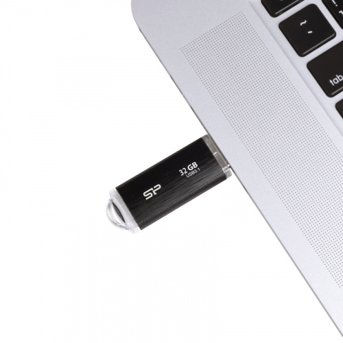 Флеш-накопитель USB 3.0  32GB  Silicon Power  Blaze B02  чёрный (SP032GBUF3B02V1K) фото 7