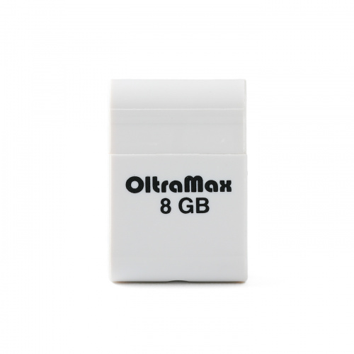 Флеш-накопитель USB  8GB  OltraMax   70  белый (OM-8GB-70-White) фото 2