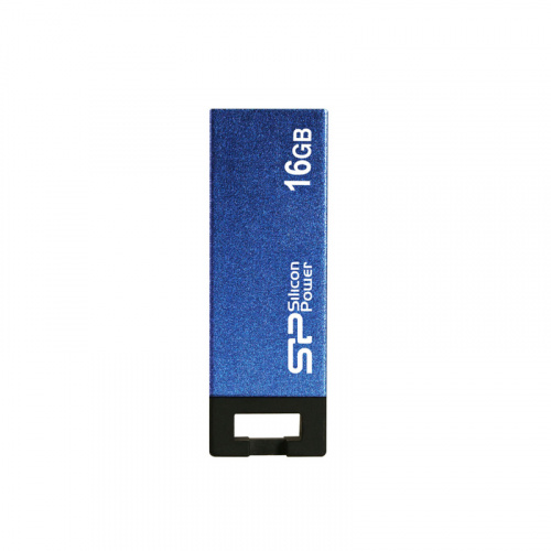 Флеш-накопитель USB  16GB  Silicon Power  Touch 835  синий  металл (SP016GBUF2835V1B) фото 2