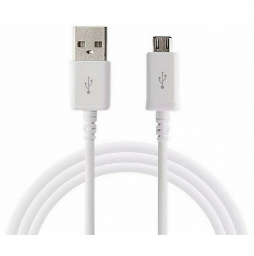 Кабель SMART BUY USB 2.0 - micro USB, белый, 1.0 м. (1/500) (iK-12c white)