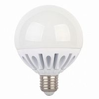 Лампа светодиодная ECOLA globe Premium 20,0W G95 220V E27 2700K 320° шар (ребристый алюм. радиатор) 130x95 (1/10/40) (K7LW20ELC)