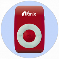 Плеер MP3 RITMIX RF-1010, красный (1/100) (15118520)
