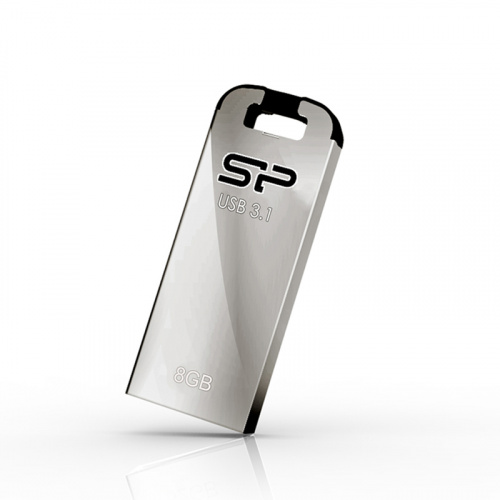 Флеш-накопитель USB 3.0  8GB  Silicon Power  Jewel J10  серебро (SP008GBUF3J10V1K)