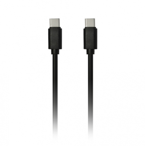 Кабель SMART BUY USB 2.0 Type-C to Type-C, fast charging, черный, 1м (iK-3112fc black) (1/60)