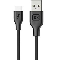 Дата-кабель/Exployd/USB - TYPE-C/круглый/чёрный/1М/Classic/EX-K-507