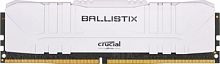 яПамять 16GB  Crucial Ballistix, DDR4, DIMM-288, 2666 MHz, 21300 MB/s, CL16, 1.2 В  белый (OEM) (BL16G26C16U4W)