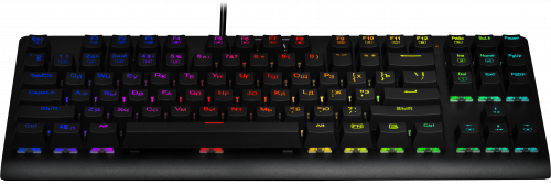 Клавиатура проводная игровая механическая REDRAGON Dark Avenger 2 RU,RGB подсветка,компактная, черная (1/10) (70770) фото 4