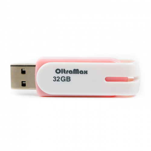 Флеш-накопитель USB  32GB  OltraMax  220  розовый (OM-32GB-220-Pink) фото 2