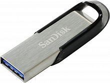 Флеш-накопитель USB 3.0  128GB  SanDisk  Ultra Flair  корпус металл/чёрный (SDCZ73-128G-G46)