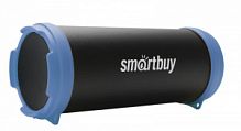 Компактная портативная колонка Smartbuy TUBER MKII, Bluetooth, MP3-плеер, FM-радио, черный/синий (1/18) (SBS-4400)