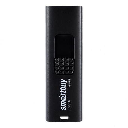Флеш-накопитель USB 3.0  64GB  Smart Buy  Fashion  чёрный (SB064GB3FSK)