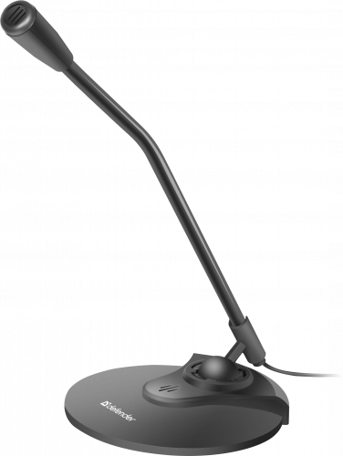 Микрофон DEFENDER MIC-117 черный, кабель 1,8 м. (1/40) (64117) фото 2