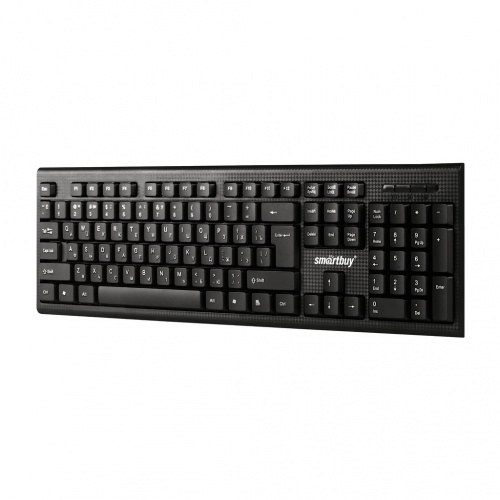 Клавиатура проводная Smartbuy ONE 115 черная (SBK-115-K)/20 фото 3
