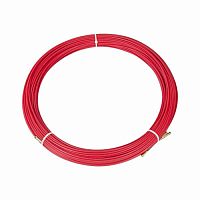 Протяжка кабельная REXANT (мини УЗК в бухте), стеклопруток, d=3,5 мм 100 м, красная (1/10)