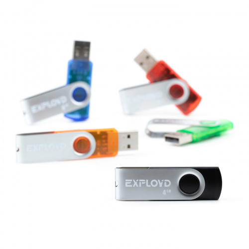 Флеш-накопитель USB  4GB  Exployd  530  зелёный (EX004GB530-G) фото 9