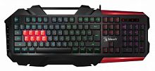 Клавиатура проводная игровая механическая A4TECH Bloody B3590R USB, LED, черная/красная (B3590R (BLACK+RED))