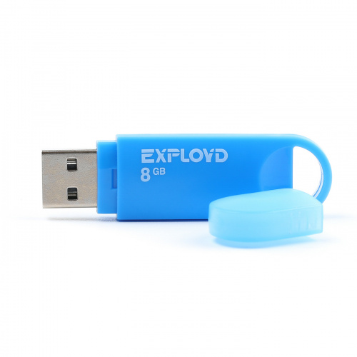 Флеш-накопитель USB  8GB  Exployd  570  синий (EX-8GB-570-Blue) фото 2