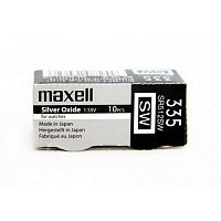 Элемент питания MAXELL  SR 512 (335)   (10/100) (10512)