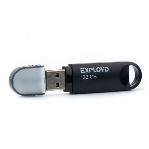 Флеш-накопитель USB  128GB  Exployd  570  чёрный (EX-128GB-570-Black) фото 3